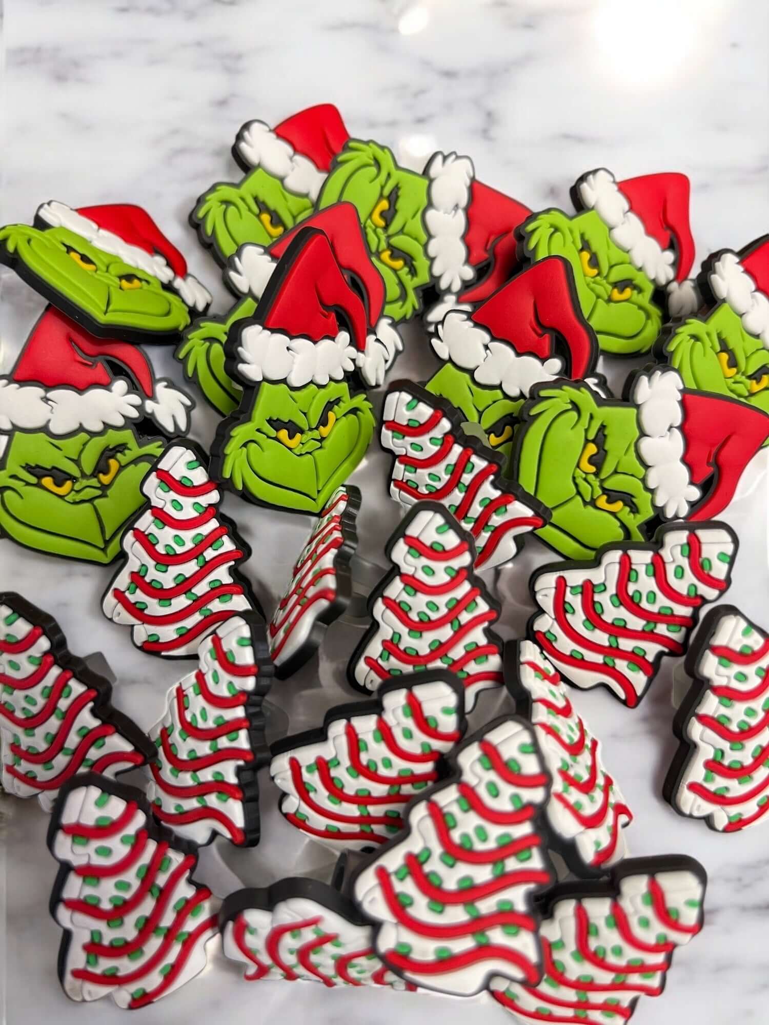 10 FOR $5 GRINCHY + DEBBIE TOPPERS