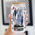Grey's Themed Cup With Lid and Straw