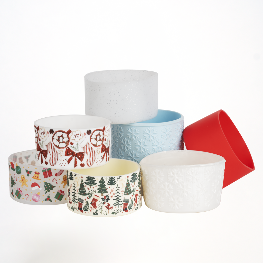 Winter Collection- Universal Protective Silicone Bottom Cover for 32/40oz Tumblers